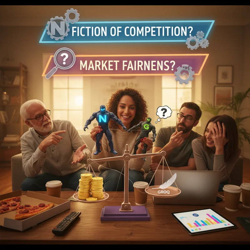 Nvidia-Groq deal is structured to keep 'fiction of competition alive,' analyst says