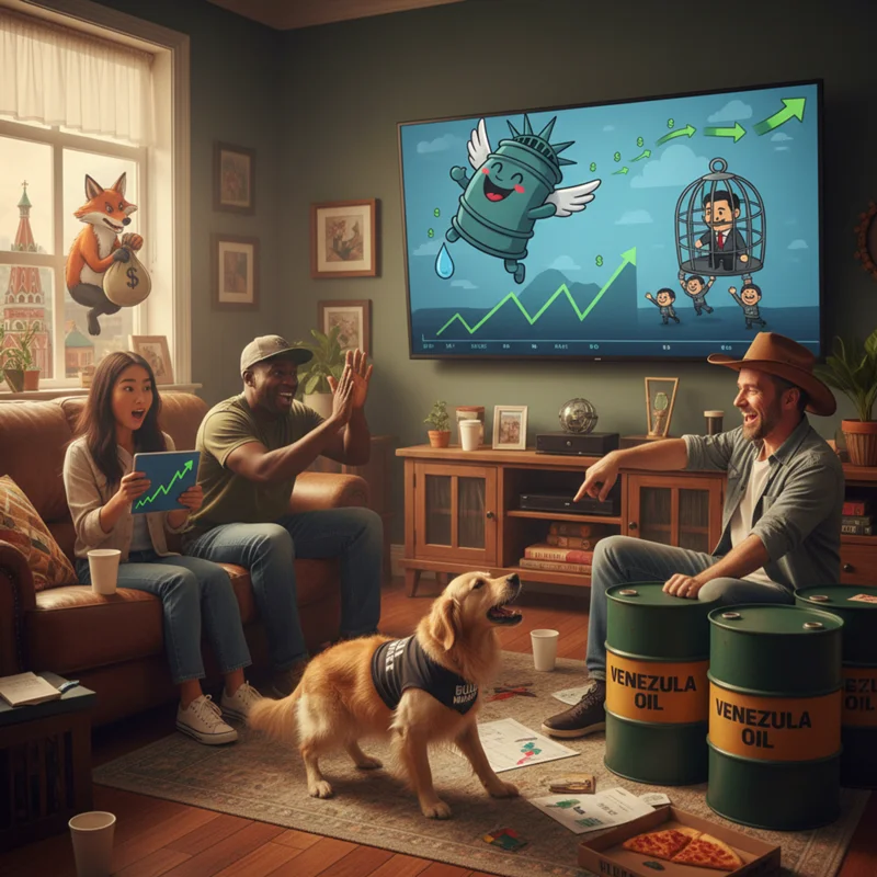 Maduro's Capture and Venezuela Oil Deal Spark Market Rally, Geopolitical Tensions