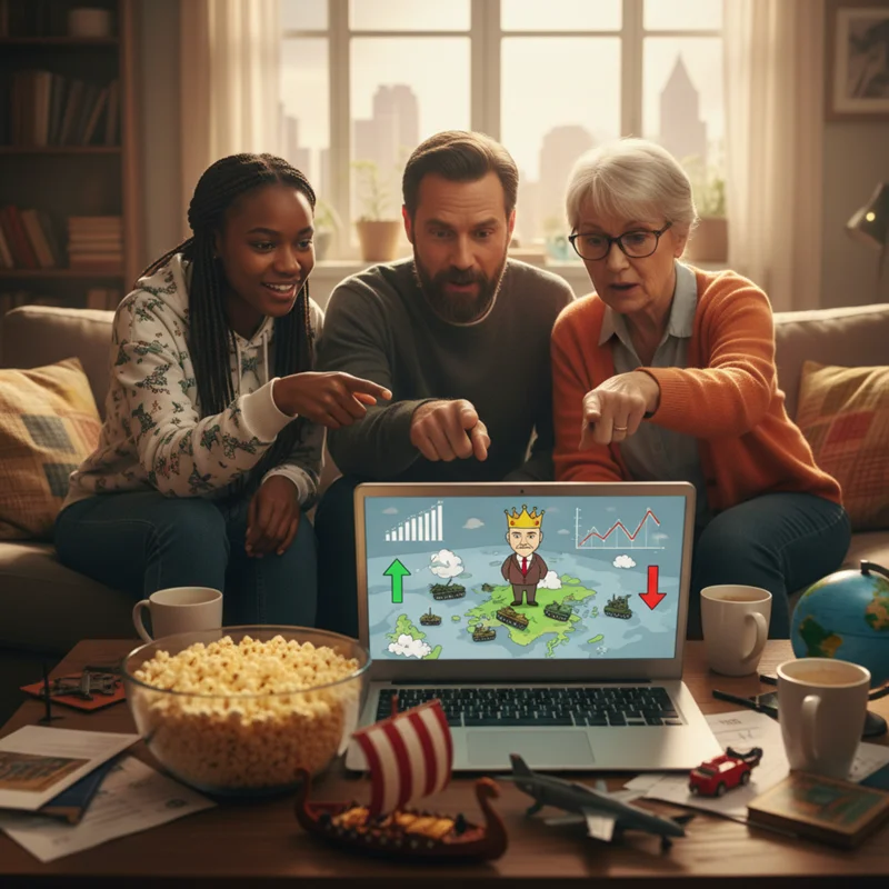 Trump's Greenland Ambitions Escalate: US Considers Military Options, European Defense Stocks Rise