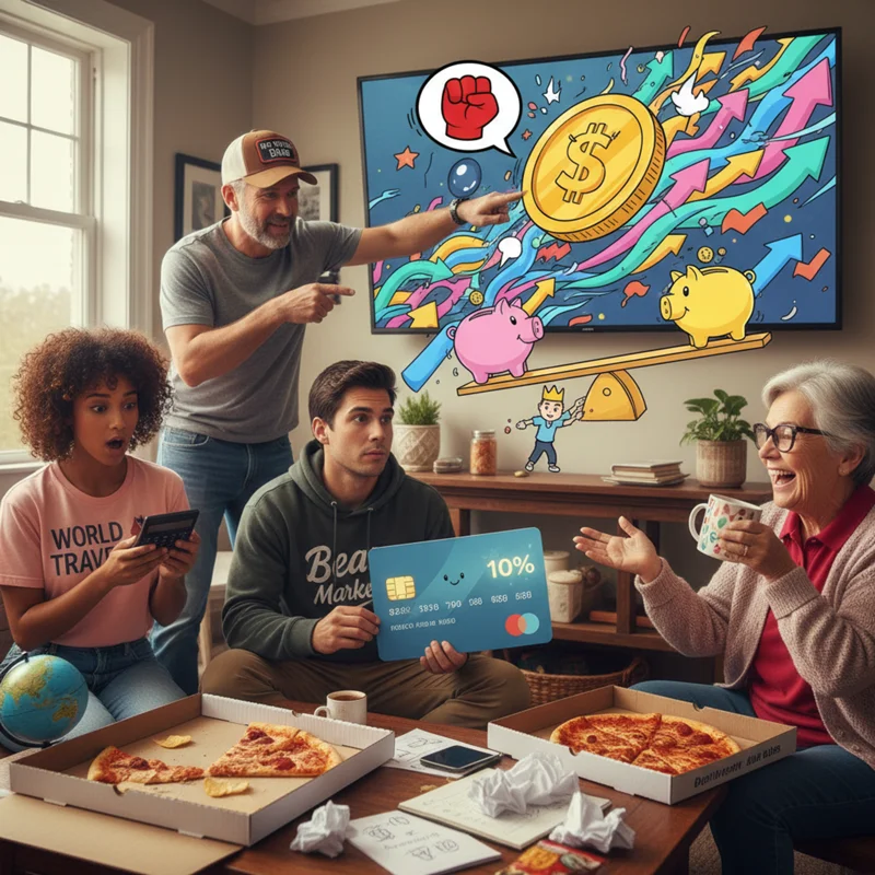 Trump Calls for 10% Cap on Credit-Card Interest Rates