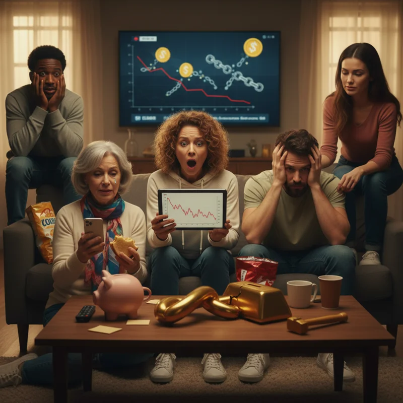 Gold dives 5% and silver crashes 7%, extending sell-off in precious metals after historic plunge