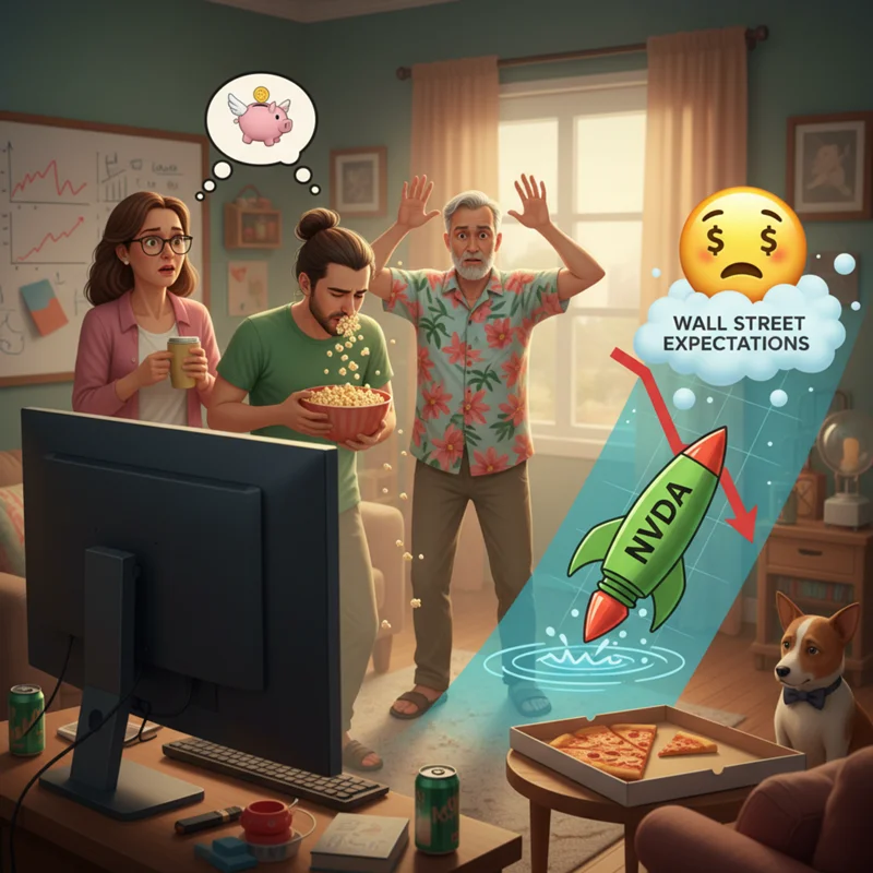 Nvidia's blowout earnings report disappoints Wall Street as stock sinks 5%