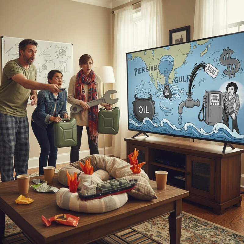 $100 oil? Hormuz closure could spark 1970s-style energy shock