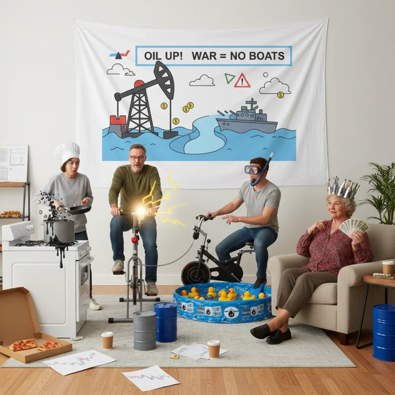 Oil Powers to 18% Weekly Surge as War Paralyzes Hormuz Traffic