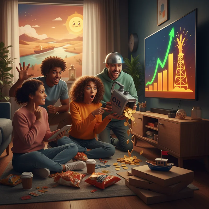 Oil surges 35% this week for biggest gain in futures trading history dating back to 1983