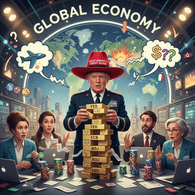 Trump’s War Jolts Global Central Banks From Fed to ECB to BOJ