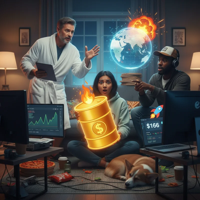 $166 a barrel? Middle East oil gives clue to where all prices could be headed if Iran war drags on