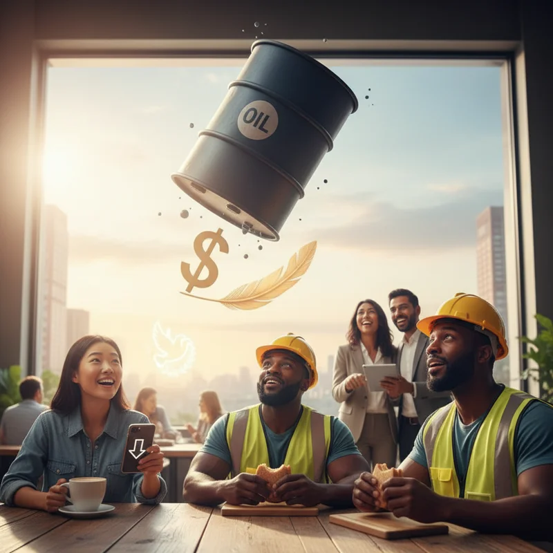 Oil drops 5% with Brent back below $100 as Trump signals talks to end Iran war