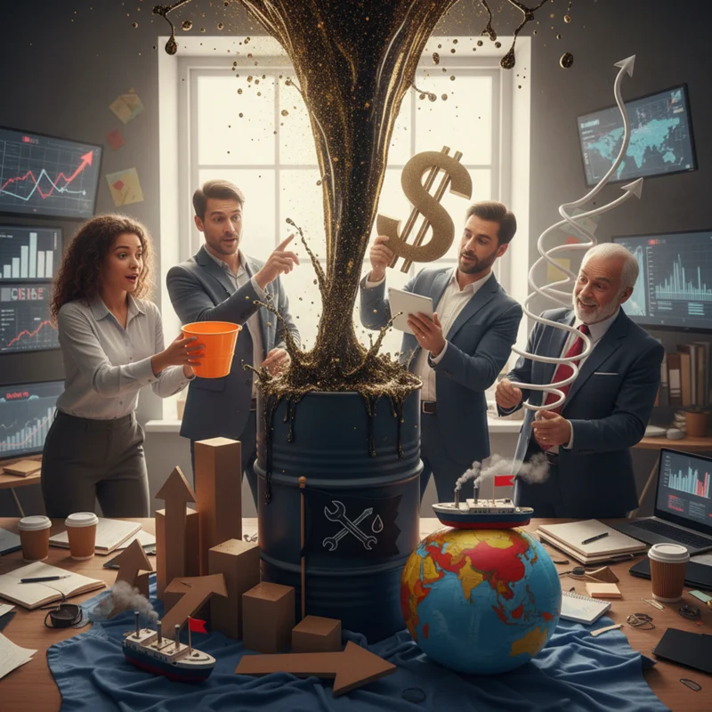 Oil prices rise with Brent heading for record monthly surge as Iran war enters fifth week