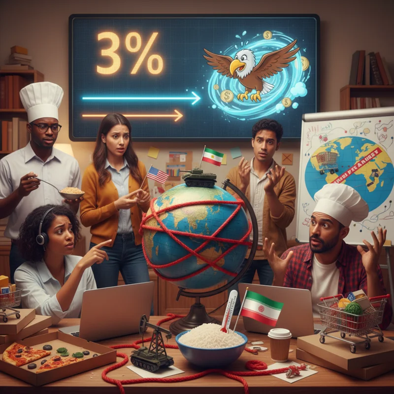 Inflation held sticky at 3% as U.S. headed into war with Iran, key Fed gauge shows