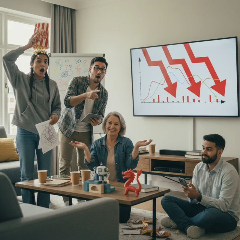 Stocks Sink in Broad AI Rout Sparked by China's DeepSeek