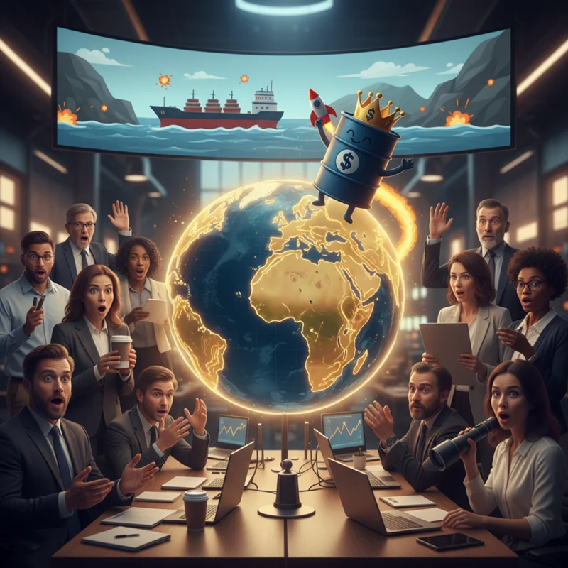 Global oil futures top $100 again after U.S.-Iran peace talks canceled