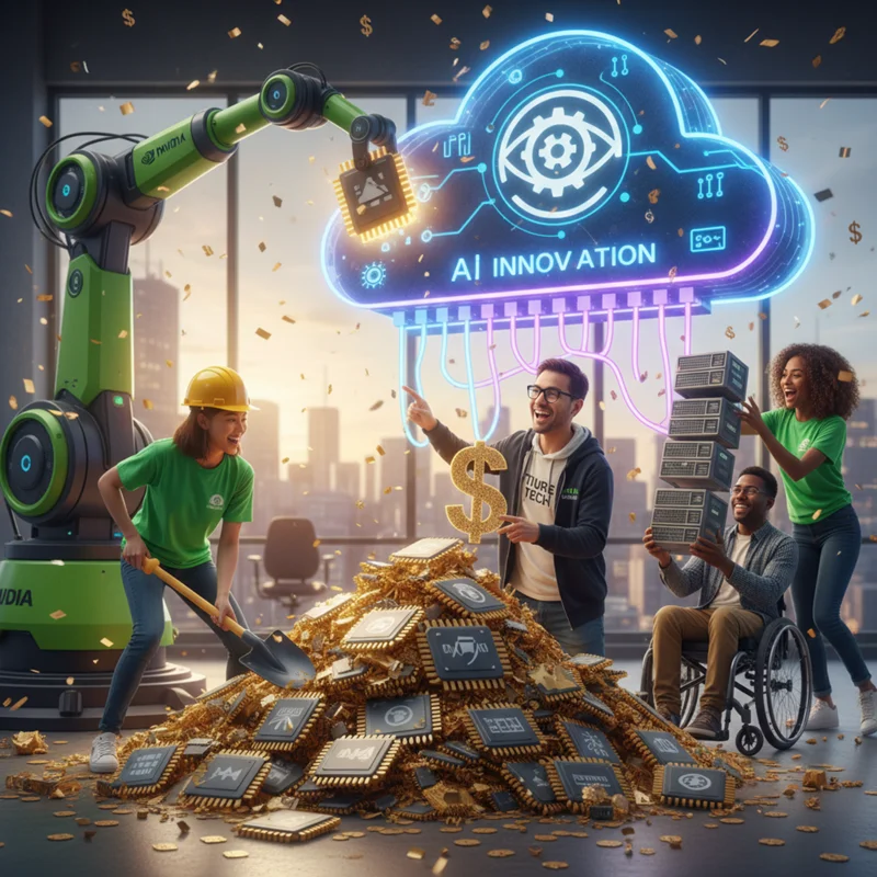 Nvidia pivots to AI venture capital with $40B in equity bets