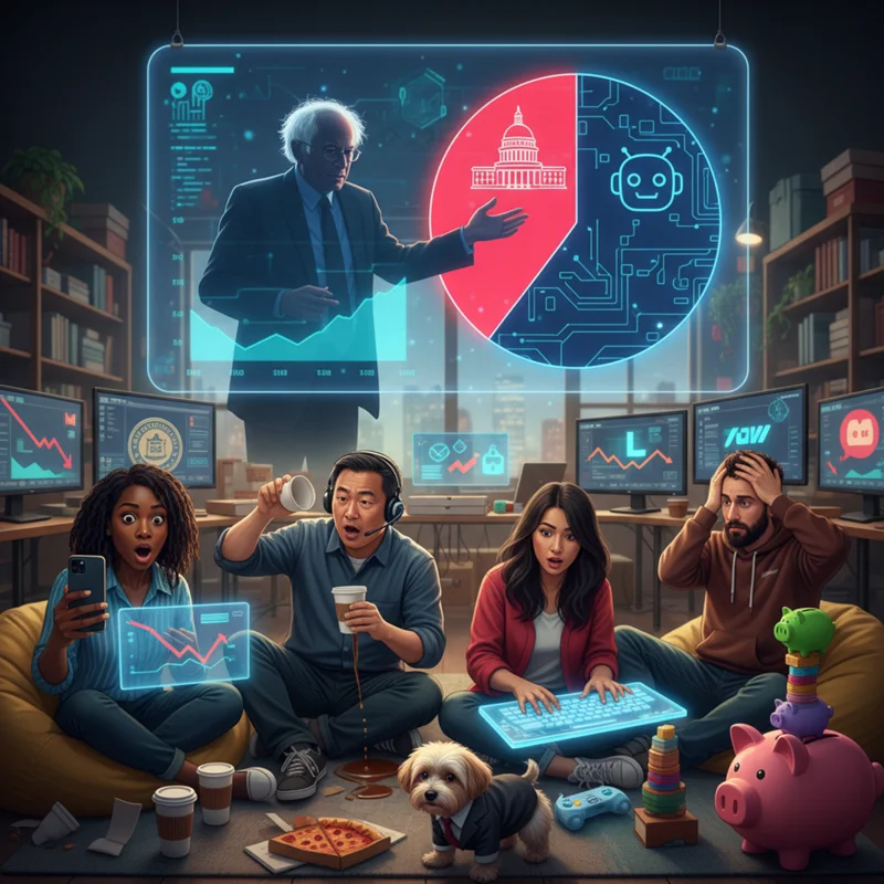 Bernie Sanders Proposes 50% Government Stake in U.S. AI Firms